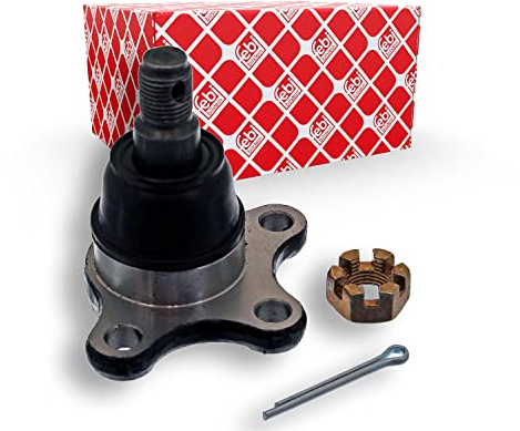 febi bilstein 41718 Traggelenk mit Kronenmutter und Splint, 1 Stück | Kompatibel mit: HYUNDAI H100 Pritsche/Fahrgestell