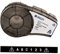 Brady Vinyl-Etiketten für Etikettendrucker M211 & M210 - Vinyl-Klebe-Druckeretiketten - Weiß auf Schwarz (9.53mm x 6.40m) - M21-375-595-BK