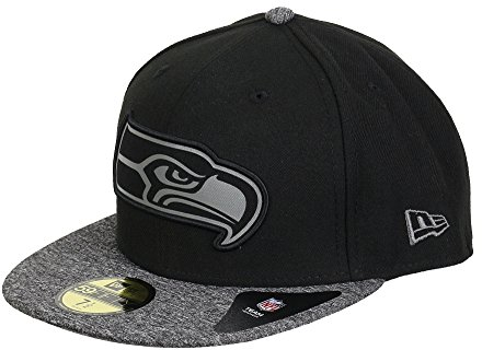 New Era Seattle Seahawks Grey Collection 59Fifty Cap - 7 1/4-58cm (L)