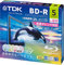 TDK Bluray Disc 25 gb 6x Speed Colorful Printable discs 5 pack in Jewel cases (japan import)