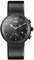 Braun Mens Chronograph with Date Analogue Quartz Watch, Black Dial and Black Leather Strap, 40mm Black Stainless Steel Case, Model BN0035BKBKG.