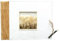 SAFE 5757 MEDIUM  NATUR  FOTOALBUM IM NATURPAPIEREINBAND - MIT 40 WEIßEN FOTOKARTONSEITEN & MIT GRÄSER APLIKATIONEN IM COVERFOTO
