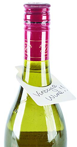 Wine Bottle Cellar storage Neck Tags Card - Pack of 100