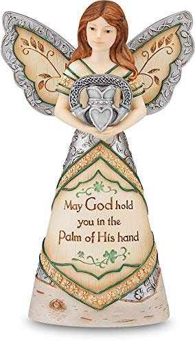 Pavilion Gift Company Irish Blessing Angel, 6, Multicolor