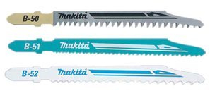 Makita B-06292 Stichsägeblätter-Set (3 Sägeblätter für das Sägen von Holz und Metall)