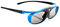 Hi-Shock DLP Pro Blue Heaven | DLP Link 3D Brille kompatibel mit 3D DLP Beamer von Acer, BenQ, Optoma, LG, [96-144 Hz | Akkubetrieb | aufladbar - DLP Link]
