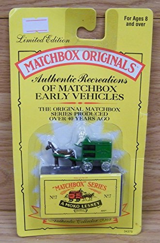 MATCHBOX 1988 Matchbox Originals Kollektion MX104-A No.7 Milchschwimmer