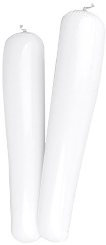 Generic Footful 1 Paar Stiefelspanner aufblasbare Schuhe Keilstiefel Legen Former Kunststoff 50cm Weiß