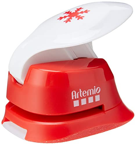 Artemio 10003044 Eva Perforatrice à Levier Flocon de Neige Plastique Multicolore 7 x 5,5 x 11 cm