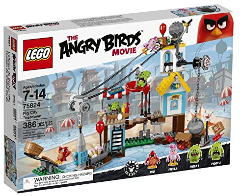 Lego – 75824 – The Angry Birds Movie Set, Zerstörung der Stadt der Schweine