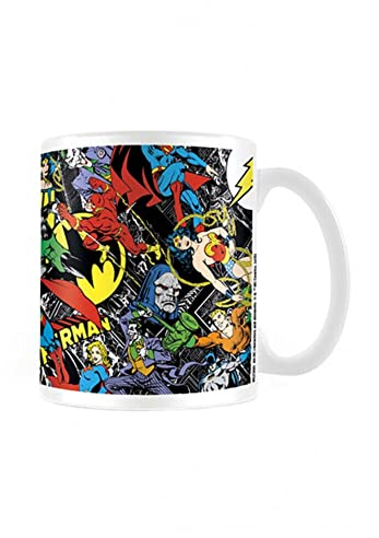 DC Comics MG23661 Originals Montage Ceramic Mug, Multicoloured , 7.9 x 11.00 x 9.3 cm