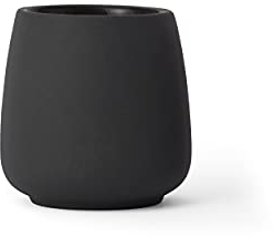 Viva Scandinavia 9102113 Nicola Set 2 Espressotassen Porzellan grau anthrazit 14 x 14 x 7,5 cm 18 cl
