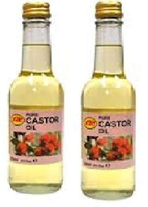 KTC - Huile de ricin - lot de 2 bouteilles de 250 ml