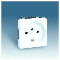 Simon 27442-65 - Base enchufe TT desplazada 27442-65