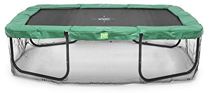 EXIT TOYS Trampolinrahmennetz Rechteckig - Für Zusätzliche Sicherheit - Verhindert Gefährliche Situationen - Für Trampoline auf Beinen - 244x427cm