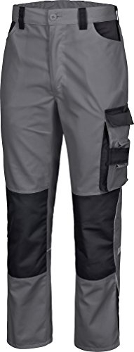 safetY&more Berufshose Extreme grau-schwarz, Gr. S