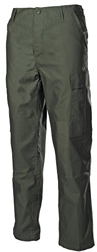 MFH US Army Kampfhose Verstärkt mit Knie- und Gesäßverstärkung (Oliv/L)