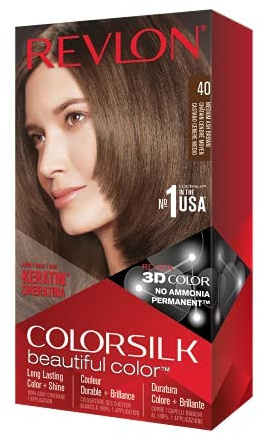 Colorsilk - Revlon Haircolor,Medium Ash Brown 40-10oz(Pk of 6),Ammonia Free