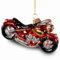 Sikora BS222 Christbaumschmuck Glas Figur Weihnachtsbaum Anhänger Motorrad