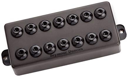 Micro guitare 7 cordes Seymour Duncan, Invader Bridge Black Metal