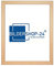 Bildershop-24 Bilderrahmen Monza in BUCHE in 50 X 70 PUZZLEFORMAT Fotorahmen, Wechselrahmen, Posterrahmen, Puzzlerahmen