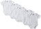 Care Body SS (5-pack), Body Maniche Corte Unisex - Bimbi 0-24, Bianco White (100), 3-6 mesi