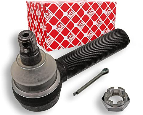 febi bilstein 39389 Tie Rod End with castle nut and cotter pin, pack of one