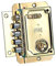 Fac 3013018 Cerradura S 90 Dorada Izquierda