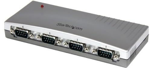 StarTech.com 4 Port USB to RS-232 Serial DB9 Adapter
