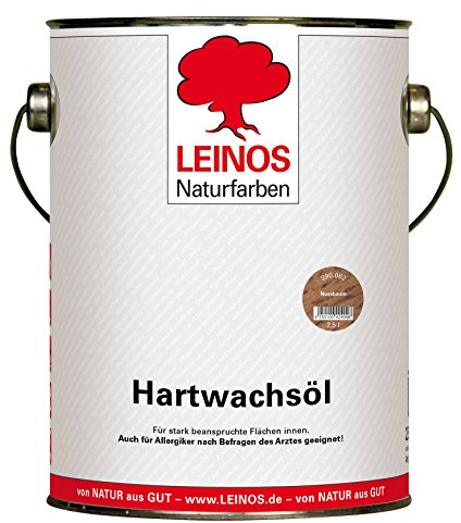 Leinos 290 Hartwachsöl 062 Nussbaum 2,5 l