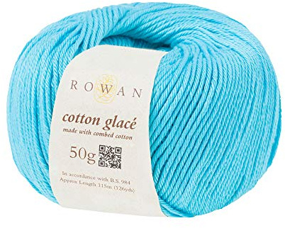 Rowan Cotton Glacé Aqua 100% Cotton Yarn - 50g