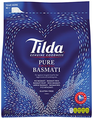 Tilda Pure Original Basmatireis 5kg, 1er Pack (1 x 5 Kg)