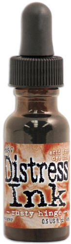 Ranger DRI-27270 Tim Holtz Distress Ink Reinker, 0.5 oz, Rusty Hinge