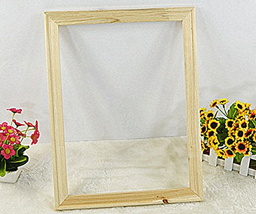 YEESAM ART DIY-Rahmen für Leinwandbilder, DIY-Rahmen-Kit für Diamantmalerei, Kreuzstich, Malen nach Zahlen, Bilderrahmen aus Holz zum Basteln, Einfach zu Montieren