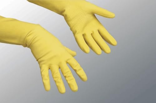 Vileda SafeGrip - Der Griffige, Naturlatexhandschuh - XL - B006UGV3O0 | Packung (1 Stück)