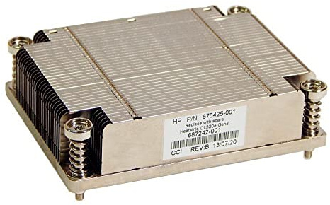 RICONDIZIONATO HEWLETT PACKARD ENTERPRISE RP000829662 Ricondizionato - Cpu Heat Sink * Prodotto ricondizionato dal fornitore * - **Refurbished**