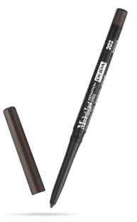 Pupa Matita Occhi Waterproof Made to Last Definition Eyes Pencil (Colore 202 Dark Cocoa) Tenuta estrema, Stilo automatica, Mina retraibile, Temperino incluso - Formato 0,35 g