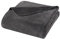 WOHNWOHL® Kuscheldecke (150x200cm) • Weiche Tagesdecke • Sofadecke • Wohndecke • Schlafdecke • Oeko-Tex zertifizierte Baumwolldecke • Samtig weiche Decke • Farbe: Anthrazit