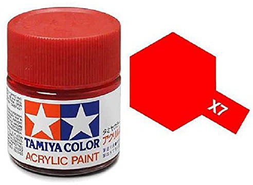 Tamiya Models X-7 Mini Acrylic Paint, Red