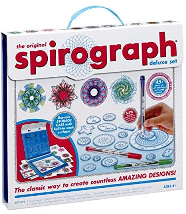 The Original Spirograph - Deluxe Set - Arts and Crafts - Kids Aged 8 Years and Up - Gift for Boy or Girl