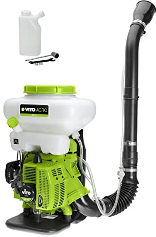 VITO - Pulvérisateur Atomiseur Thermique 40cc -14L portée 12m horizontal 8 m vertical 1 sangle ajustable moteur 2T
