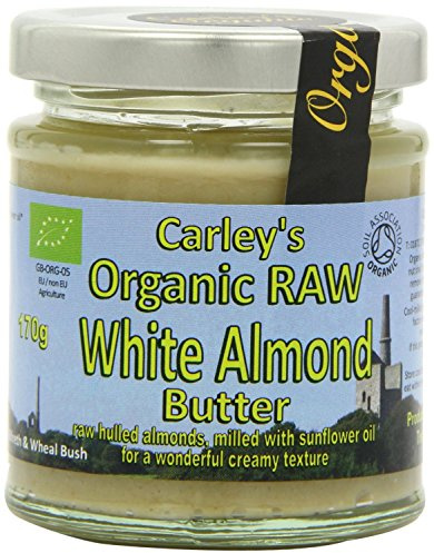 Carley s Org Raw White Almond Butter 170g