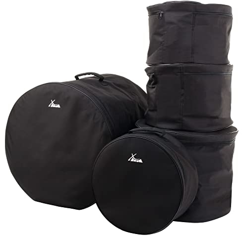 XDrum Classic Borsa Custodia porta tamburi e piatti per batteria: 22 16 13 12 14,5