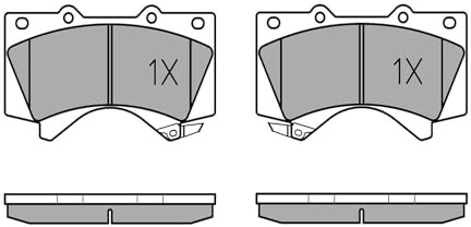 Meyle 025 243 8618/W Brake Pad Set, disc brake