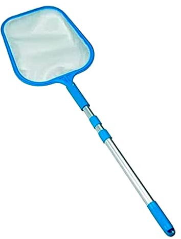 Epuisette télescopique de Surface pour Piscine/Spa + Manche