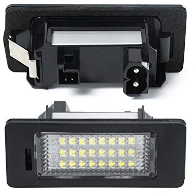 LLCTOOLS - Nummernschildbeleuchtung Langlebig & Effizient - Kennzeichenleuchte LED kompatibel mit BMW 1er/3er/5er & mehr - Hochwertige Canbus LED Kennzeichenbeleuchtung - 2x Auto Kennzeichenleuchten