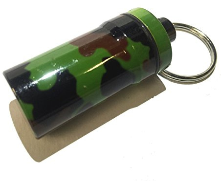 AllCachedUp Bison Tube Geocache Geocaching Waterproof Container with waterproof Log Sheet