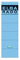 ELBA Rückenschilder Rado, 10 Stück, breit und kurz, selbstklebend, blau