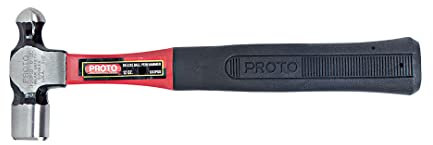 Proto - 24 oz. Ball Pein Hammer - Industrial Fiberglass Handle (J1324PGD)