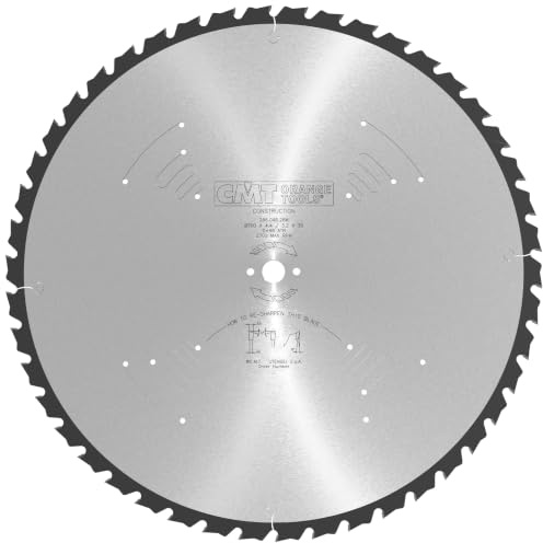 CMT Orange Tools 286.046.28M - Bau-Kreissägeblatt mit Begrenzer HW 700x4.4/3.2x30 Z46 5°ATB